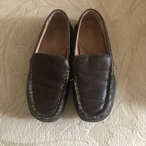 Nordstrom brown loafers in like new condition
